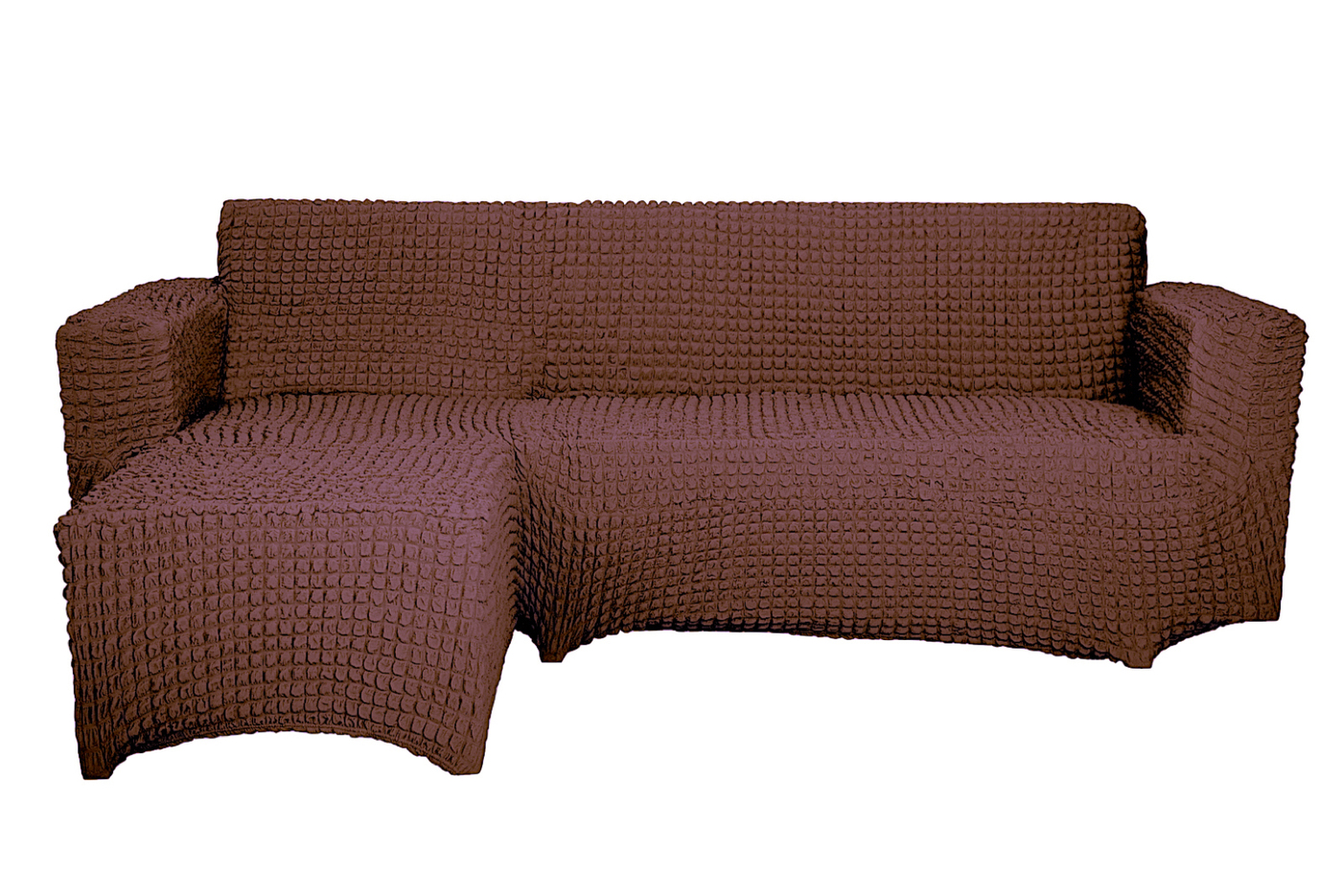 Чехол на угловой диван с оттоманкой Concordia