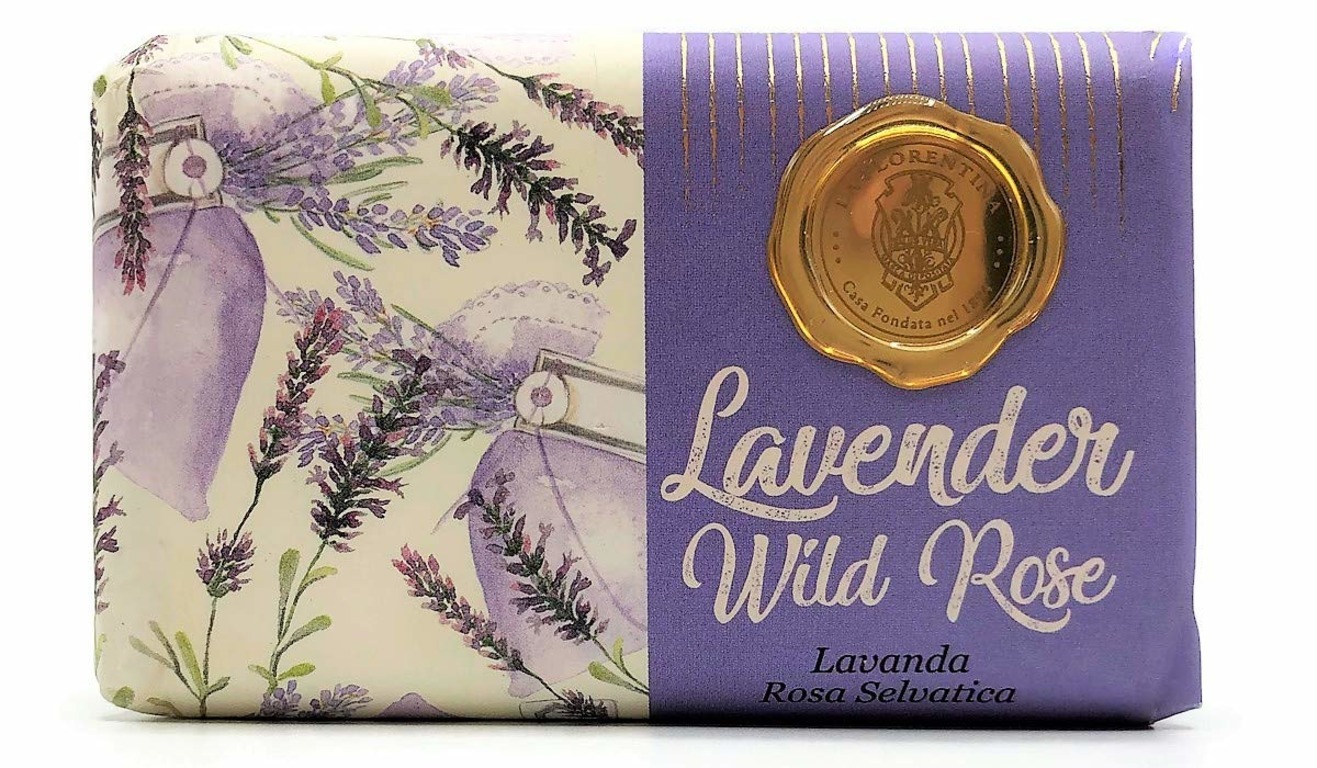Ла флорентина мыло. Мыло Флорентино Лаванда. Мыло кусковое la Florentina Lavender. Мыло кусковое la Florentina Gold Seal Lavender & Wild Rose.