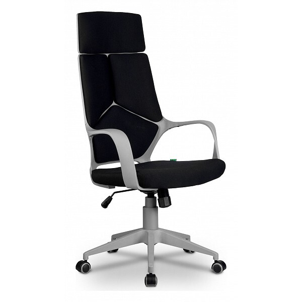 Кресло riva chair 8989 серый пластик