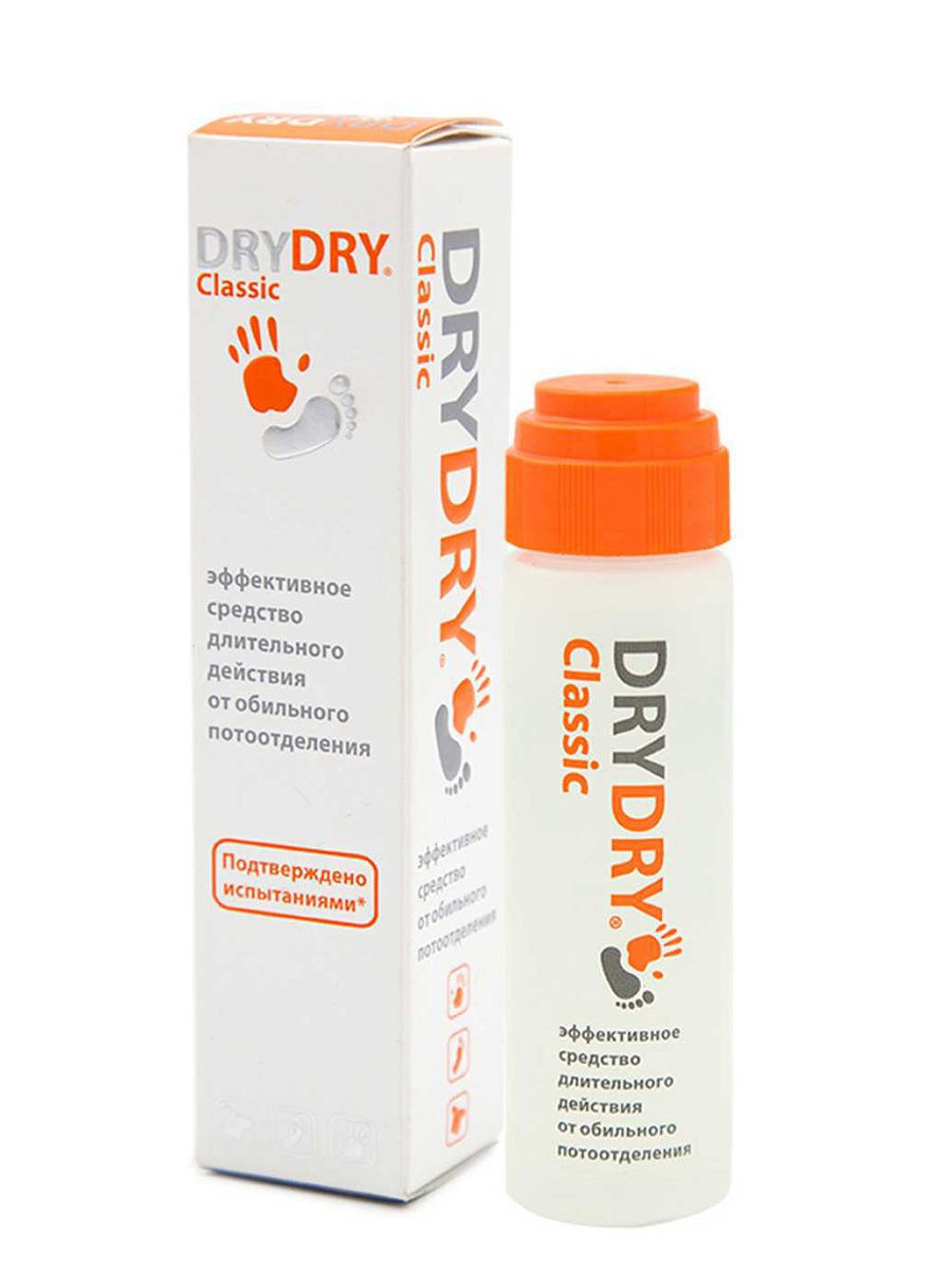 Dry Dry Classic антиперспирант от обильного потоотделения, 35мл.