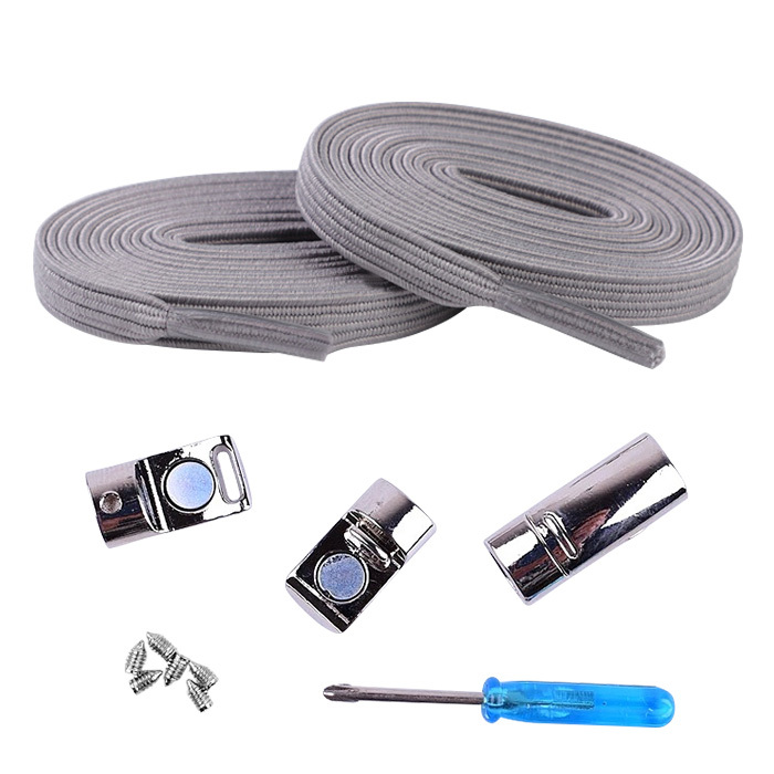 Шнурки Shoelaces, темно-серый, 105 см купить по низкой цене с доставкой ...