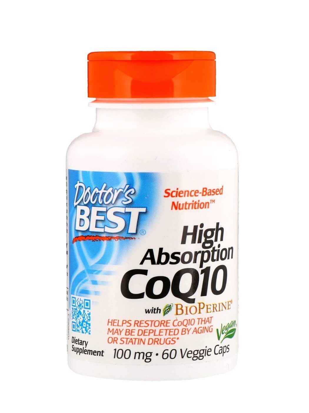 Коэнзим Doctor's Best Co Q10 100 мг 60 капс. — купить в интернет ...