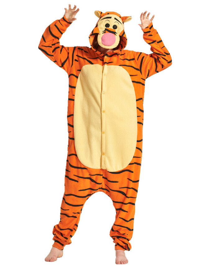 Кигуруми Тигр для взрослых / пижама женская тигр / для девочки / для ...