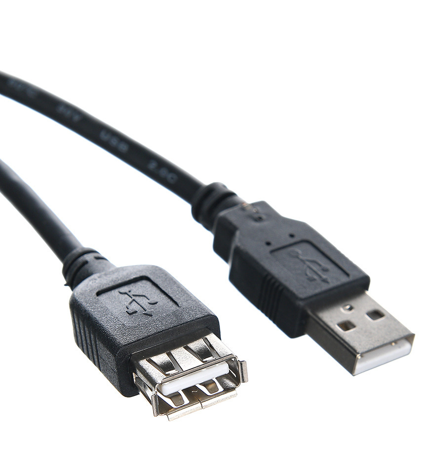 Кабель-удлинитель USB 1.5М Telecom черный <tus6990-1.5m>