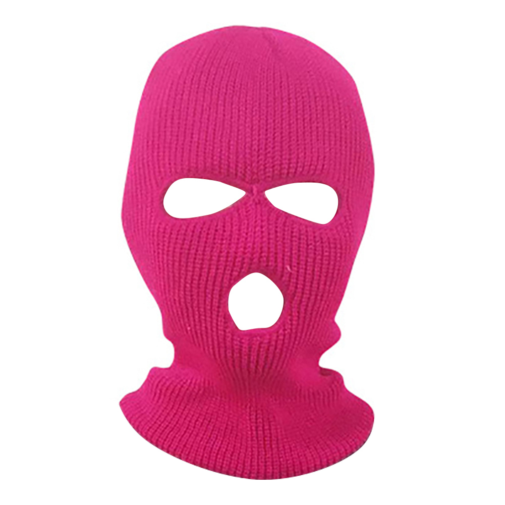 3 Hole Full face Mask Ski Mask Winter cap Balaclava Hood Army Tactical Mask