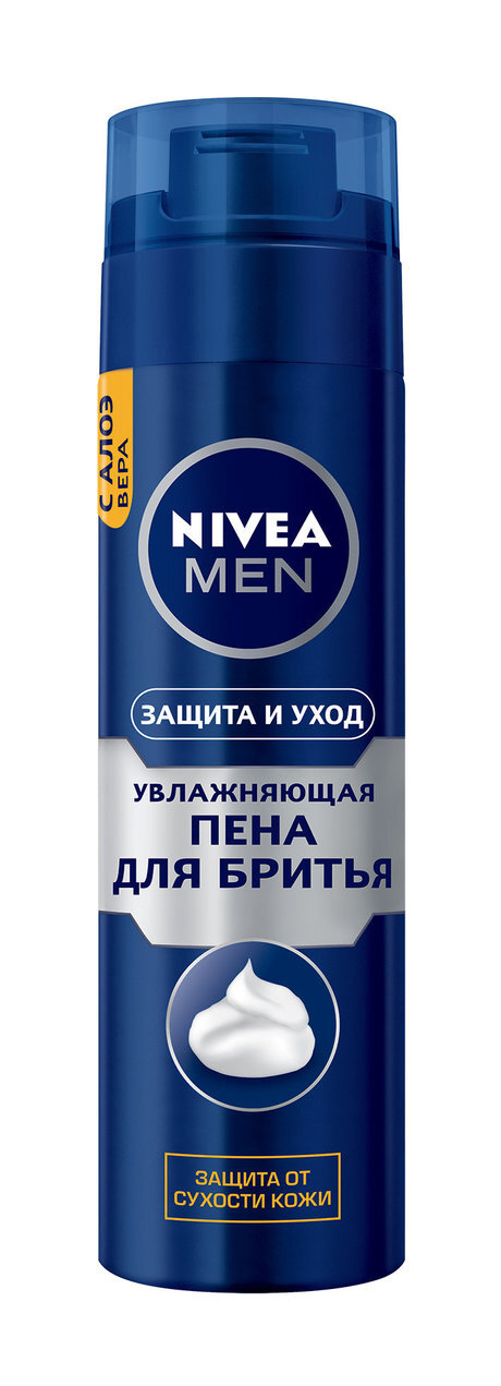 Пена и гель для бритья nivea