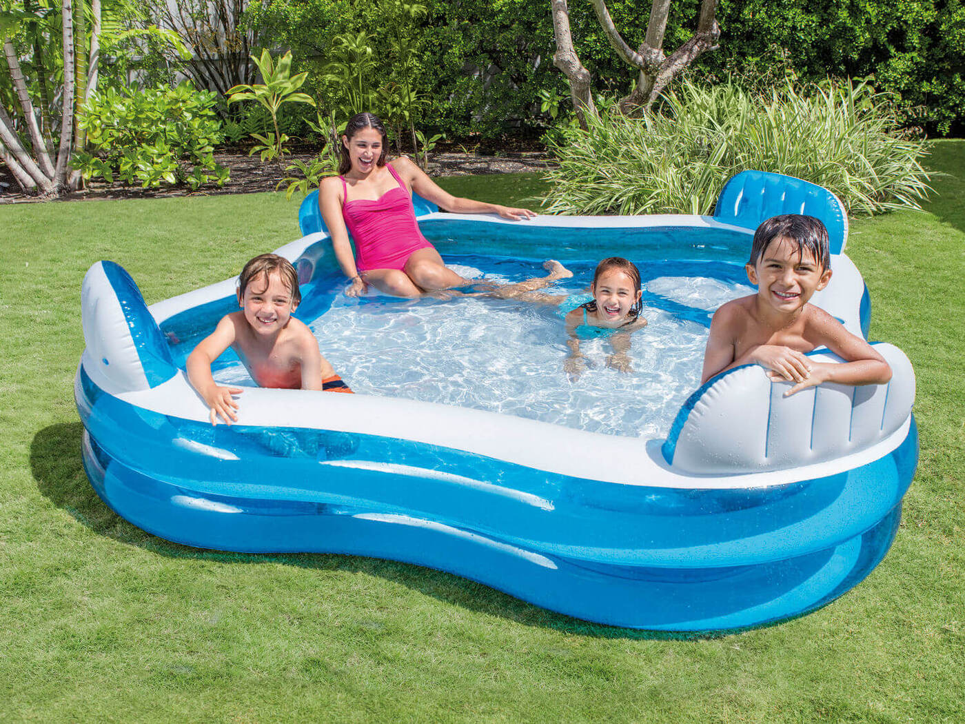 Надувной бассейн Intex Swim Center Family Lounge Pool, арт. 56475np