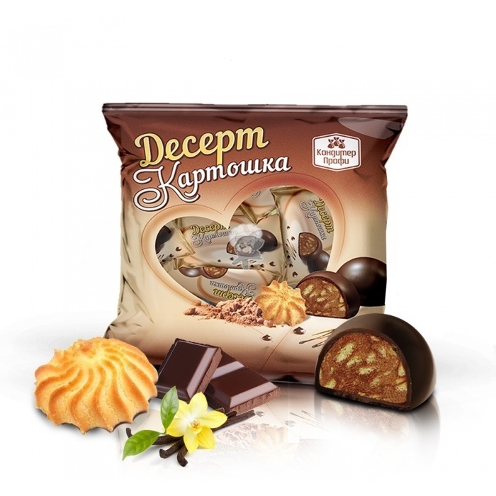 Конфеты "Десерт Картошка" 1 кг х 3 ШТ — купить в интернет-магазине OZON ...