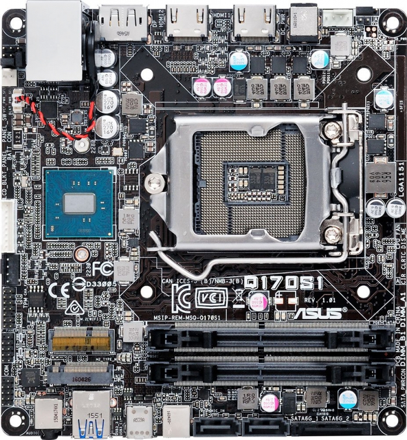Материнская плата ASUS Q170S1