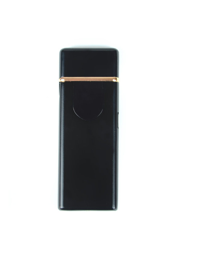 Зажигалка электронная с зарядкой от USB, черная -  с доставкой по .