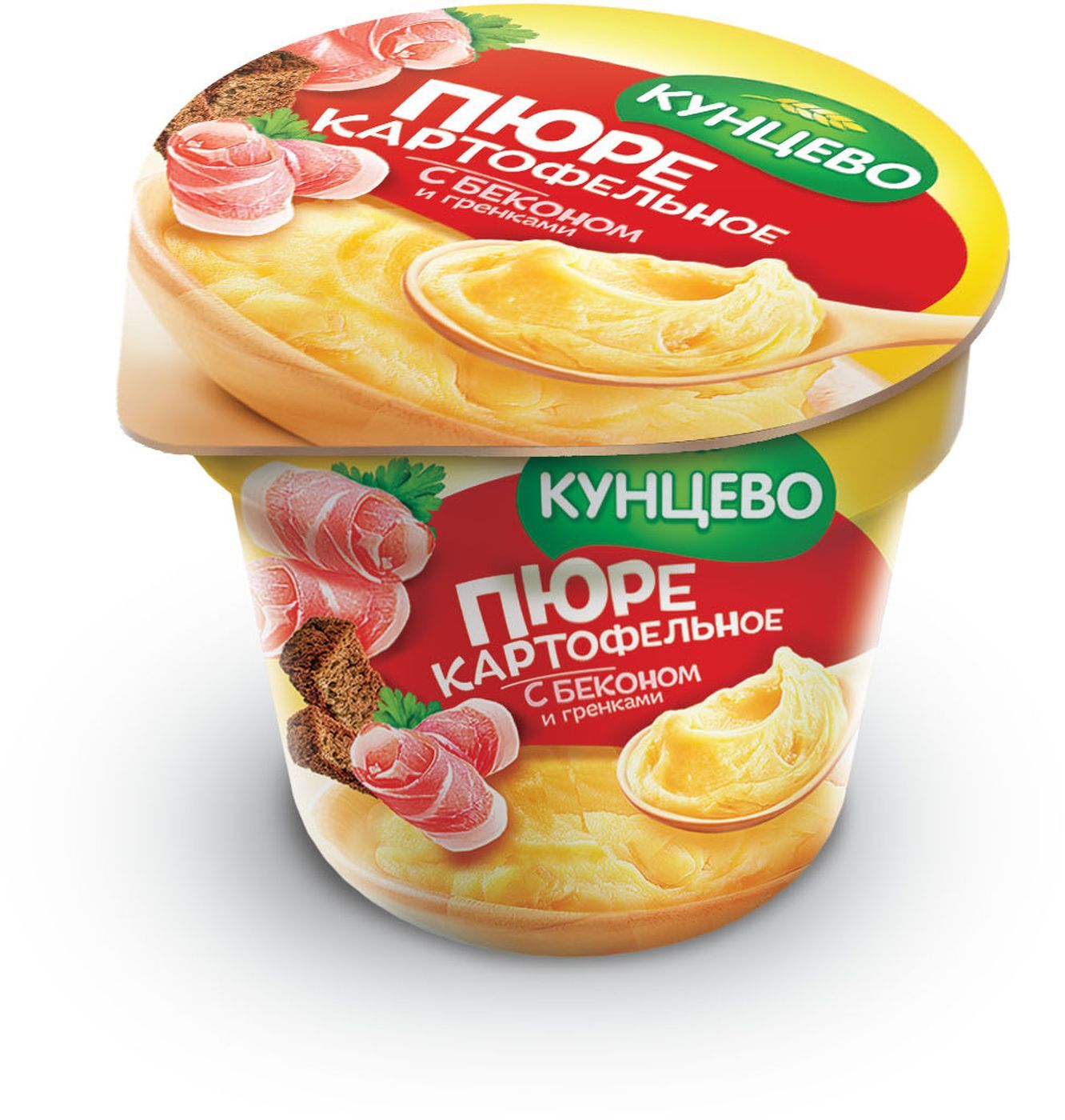 Картофельное пюре Кунцево с беконом и гренками, 40 г - купить с ...