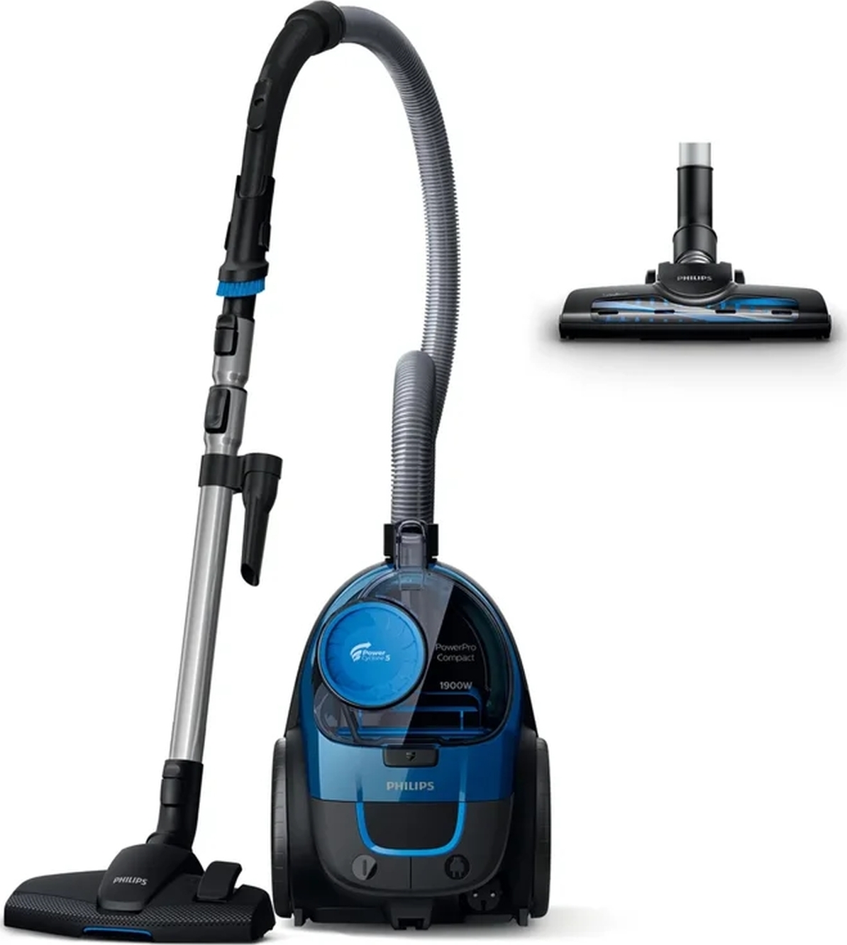 Бытовой пылесос Philips Philips FC9352/01 PowerPro Compact, синий