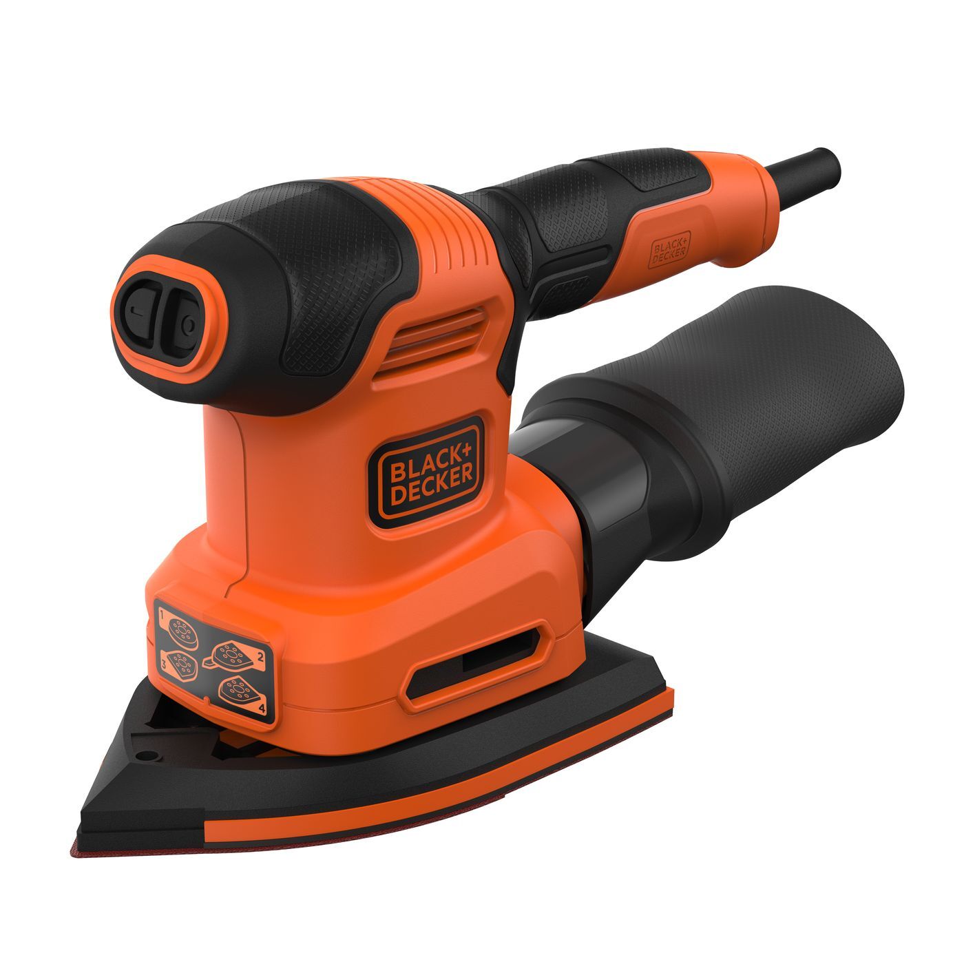 Машина дельташлифовальная Black+Decker BEW200K-QS - купить по низким ценам  в интернет-магазине OZON (1162969027)