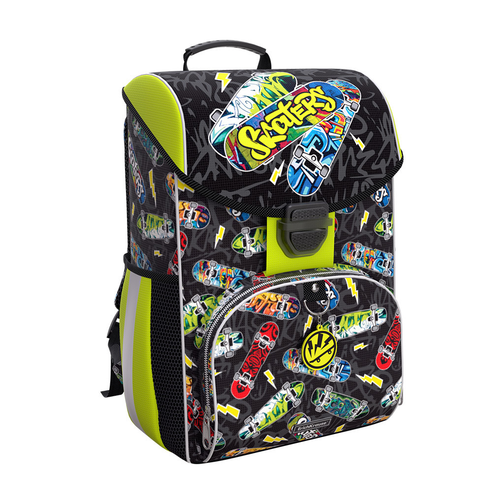 Рюкзак школьный Erich Krause ErgoLine 15L Neon Skate — купить в ...