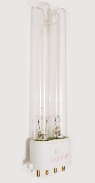 Лампа бактерицидная ДКБУ-7 для облучателя ОУФк-01 СОЛНЫШКО - купить с ...