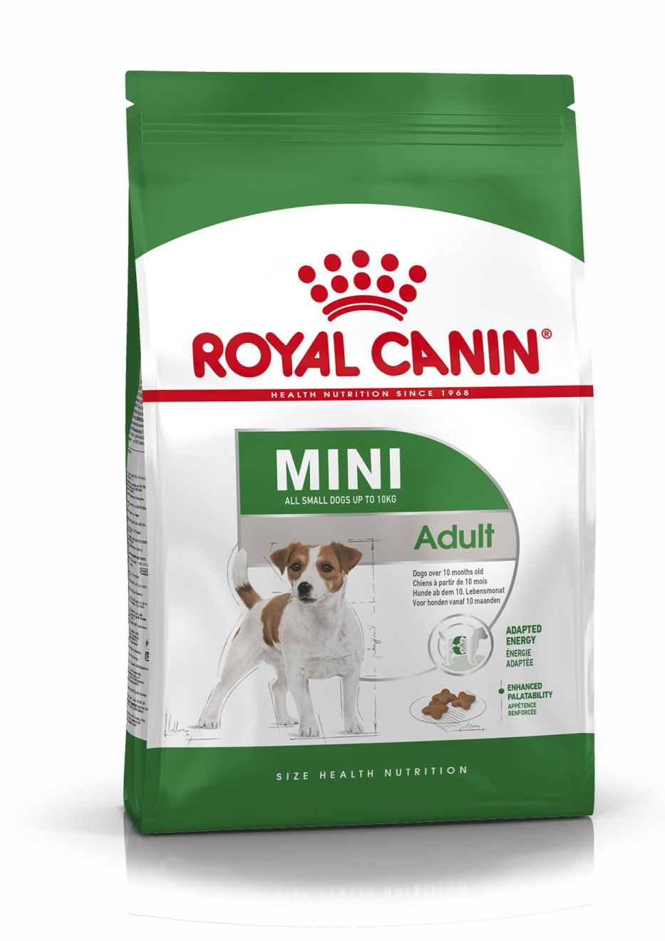 КормсухойROYALCANINMINIADULTкормдлясобакмелкихпородс10месяцевдо8лет8кгх1шт