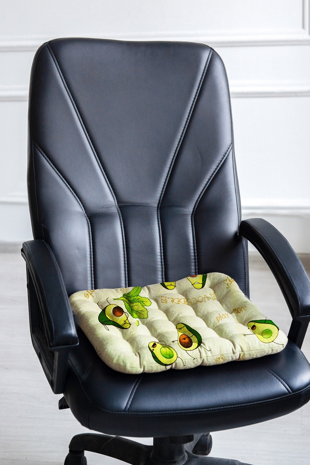 Подушка на стул Smart Textile из рогожки с лузгой гречихи 40x40 см ...