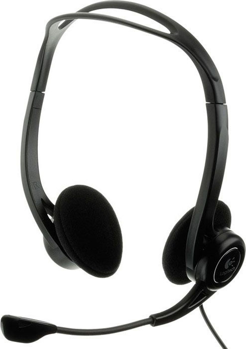 Гарнитура проводная Logitech Stereo Headset 960 USB (981-000100)