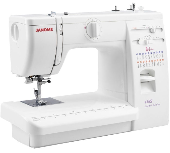 Швейная машина Janome 419S/5519 белая 