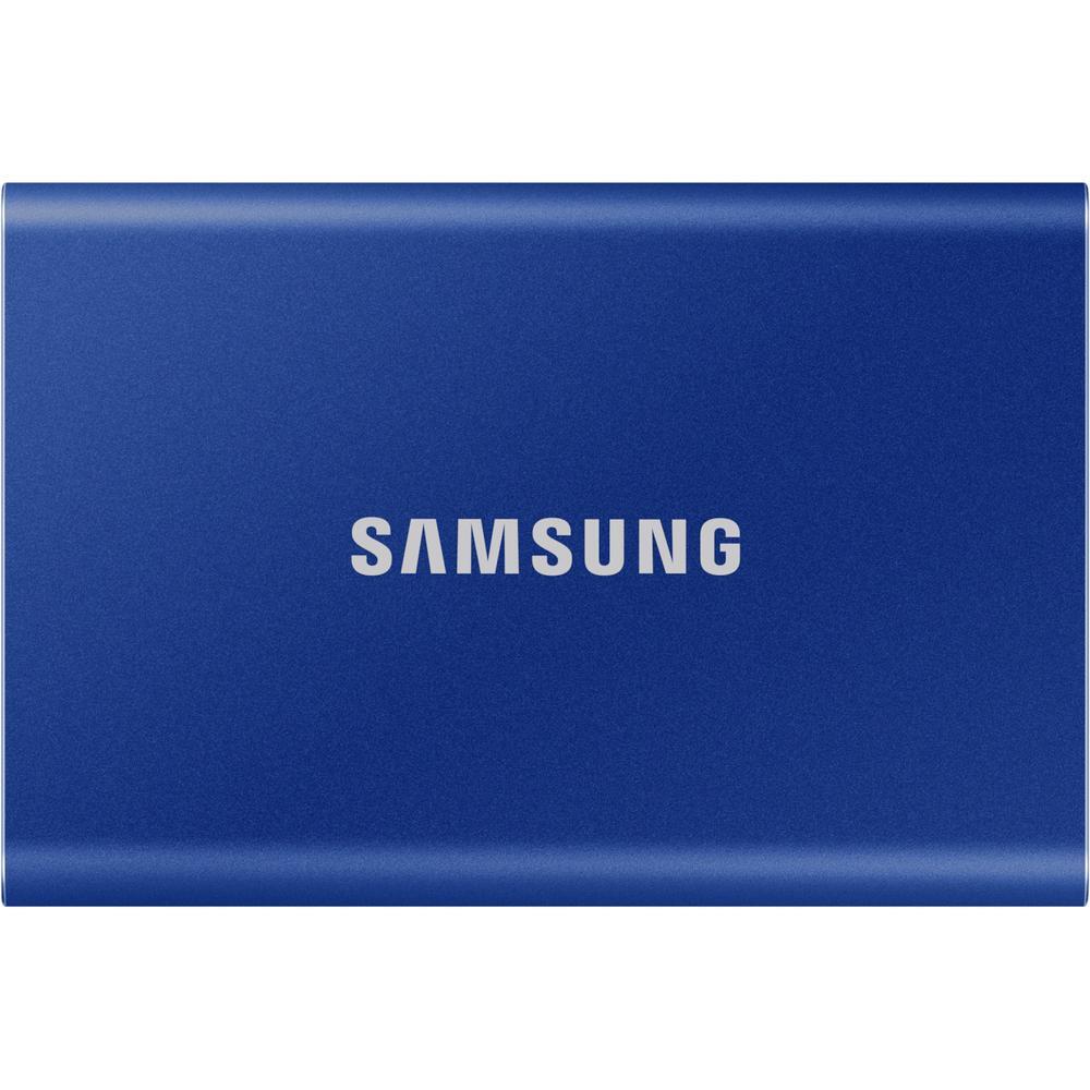 Внешний SSD-накопитель 1.8"" 500Gb Samsung T7 MU-PC500H/WW (SSD) USB 3.2 Type C Синий