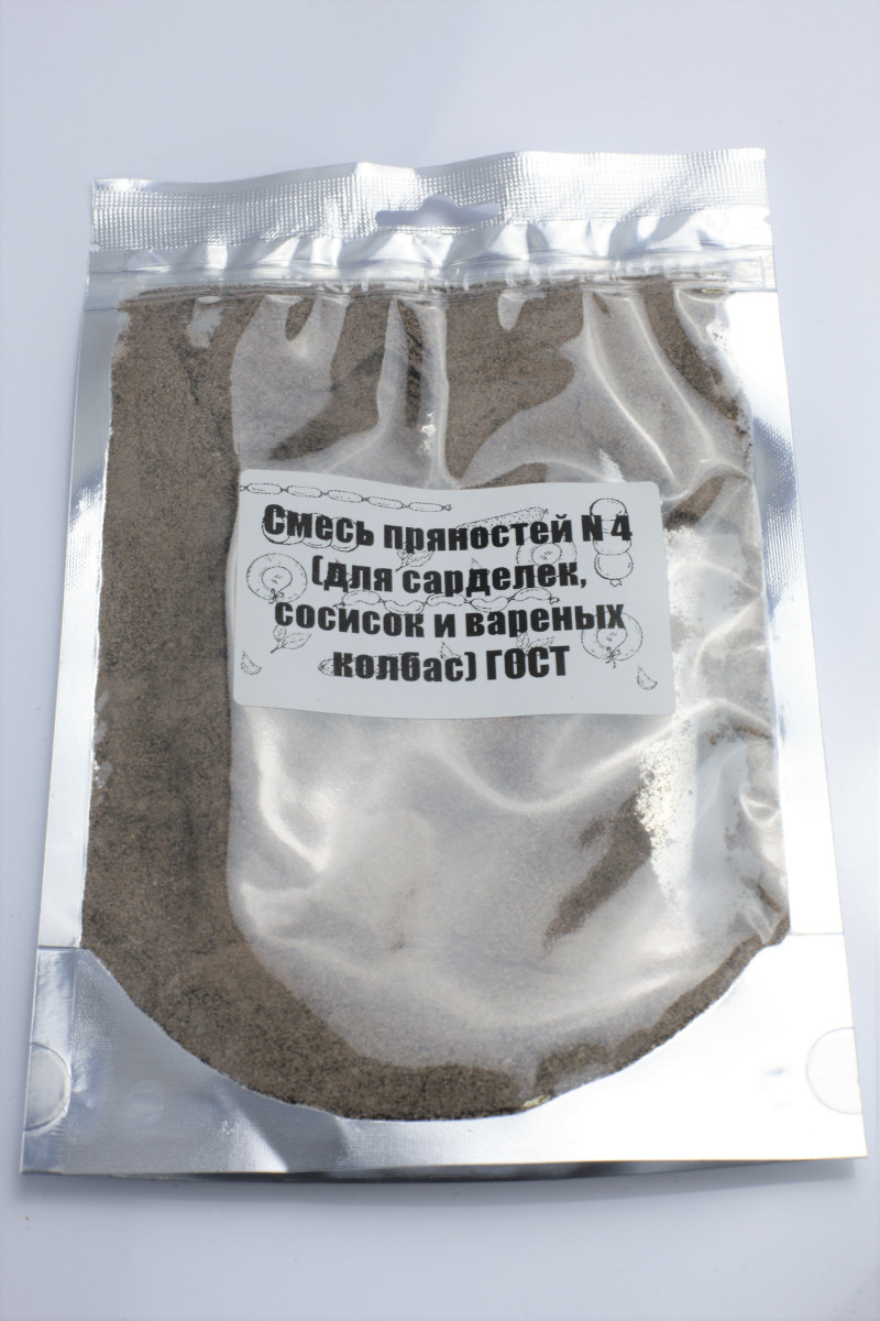 Смесь пряностей №4 (для сарделек, сосисок и вареных колбас) ГОСТ ...