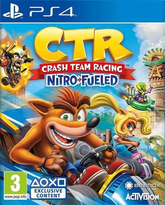 Игра Crash Team Racing: Nitro Fueled (PlayStation 4, PlayStation 5, Английская версия)