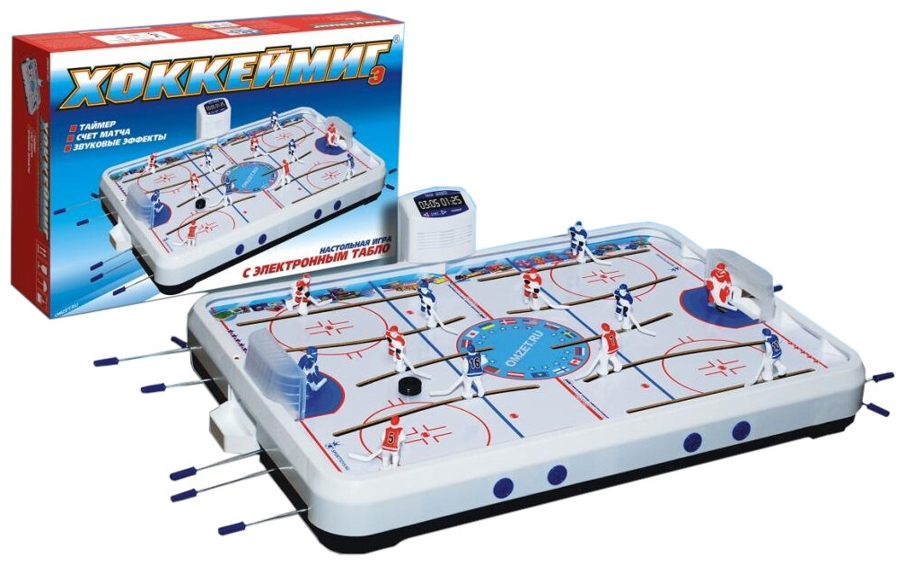 Настольная игра Хоккеймиг Э 10214М (Омский завод, электронное табло ...
