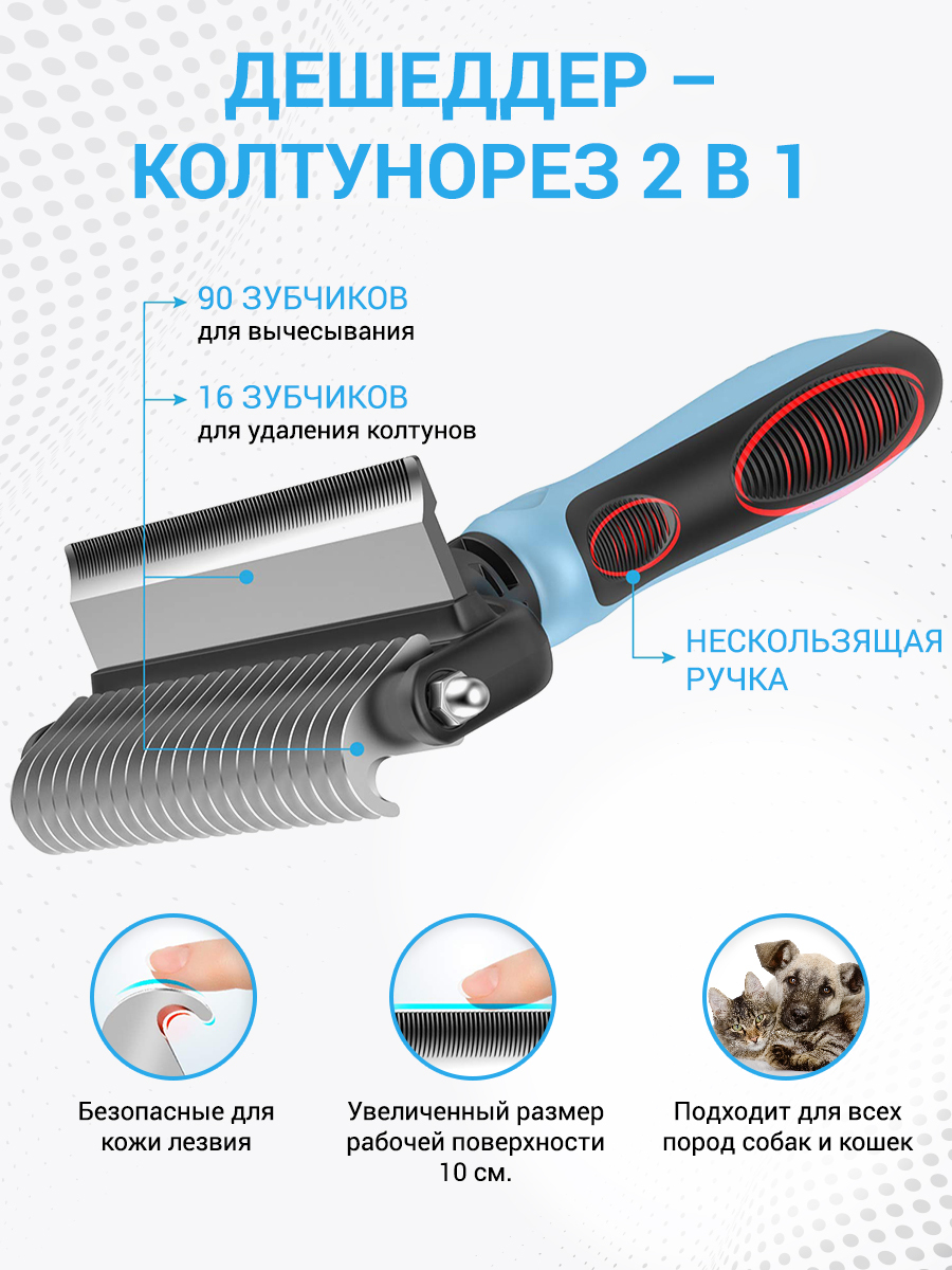 Дешеддеры для кошек для длинношерстных