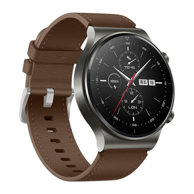 Часы хуавей gt3 как разобрать Сменный ремешок из натуральной кожи Huawei Watch GT 2 Pro / GT 2e, официальный с