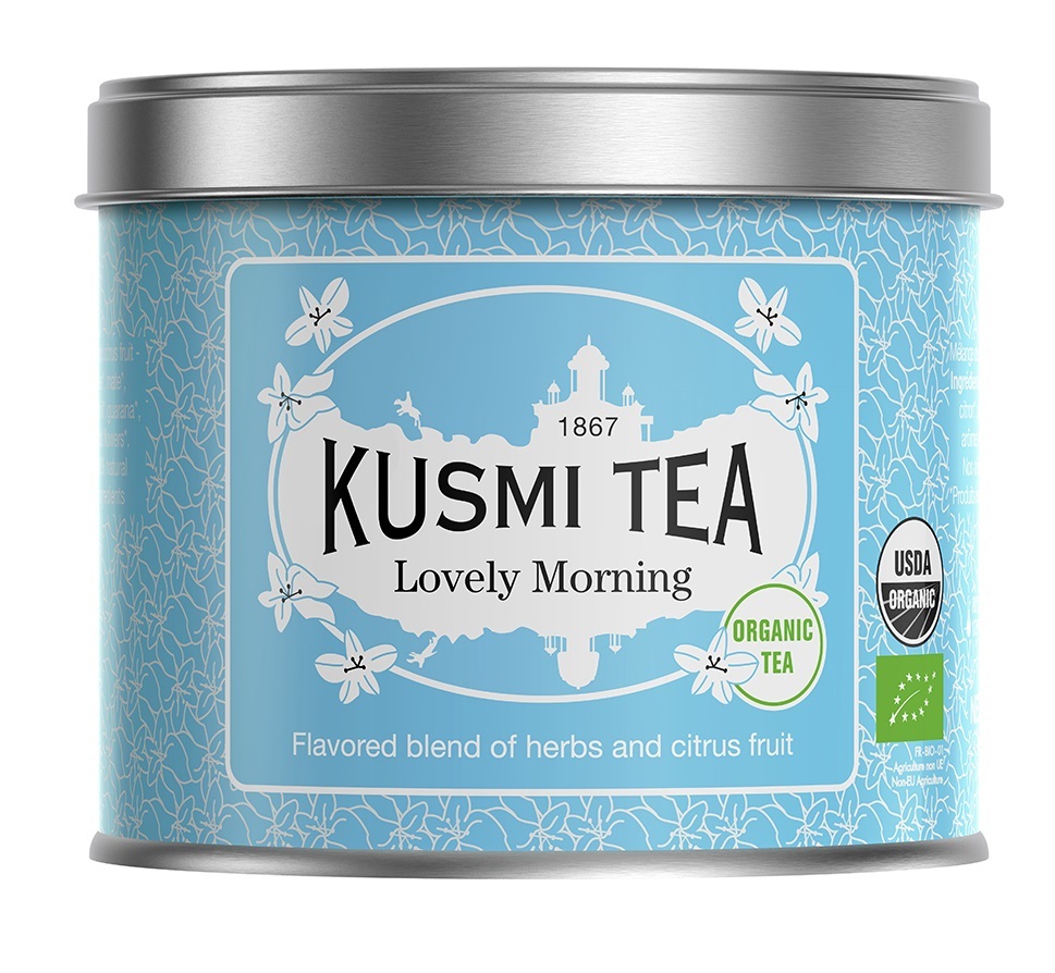 ЧайзеленыйKusmiTeaOrganicLovelyMorningOrientisGourmet100г,Франция