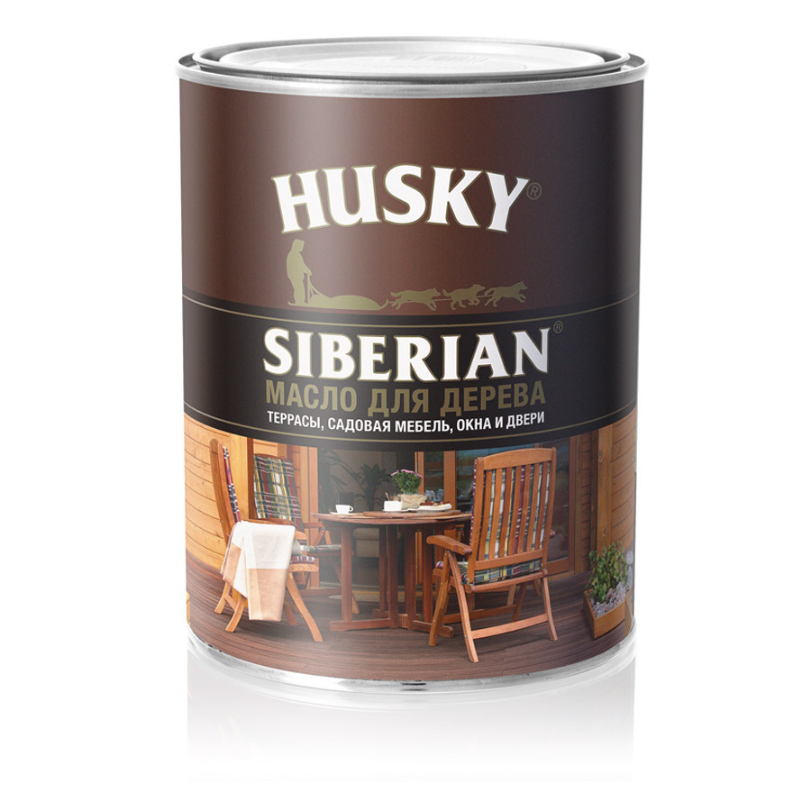 Husky Siberian масло для дерева 0,9л/6шт