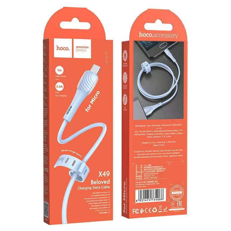 Hoco micro usb. Hoco x49 кабель. Hoco кабель USB-MICROUSB x49 силикон черный 1.0м. Кабель MICROUSB Hoco x49, белый. Hoco кабель USB-iphone 5-x x53 силикон белый 1.0м.