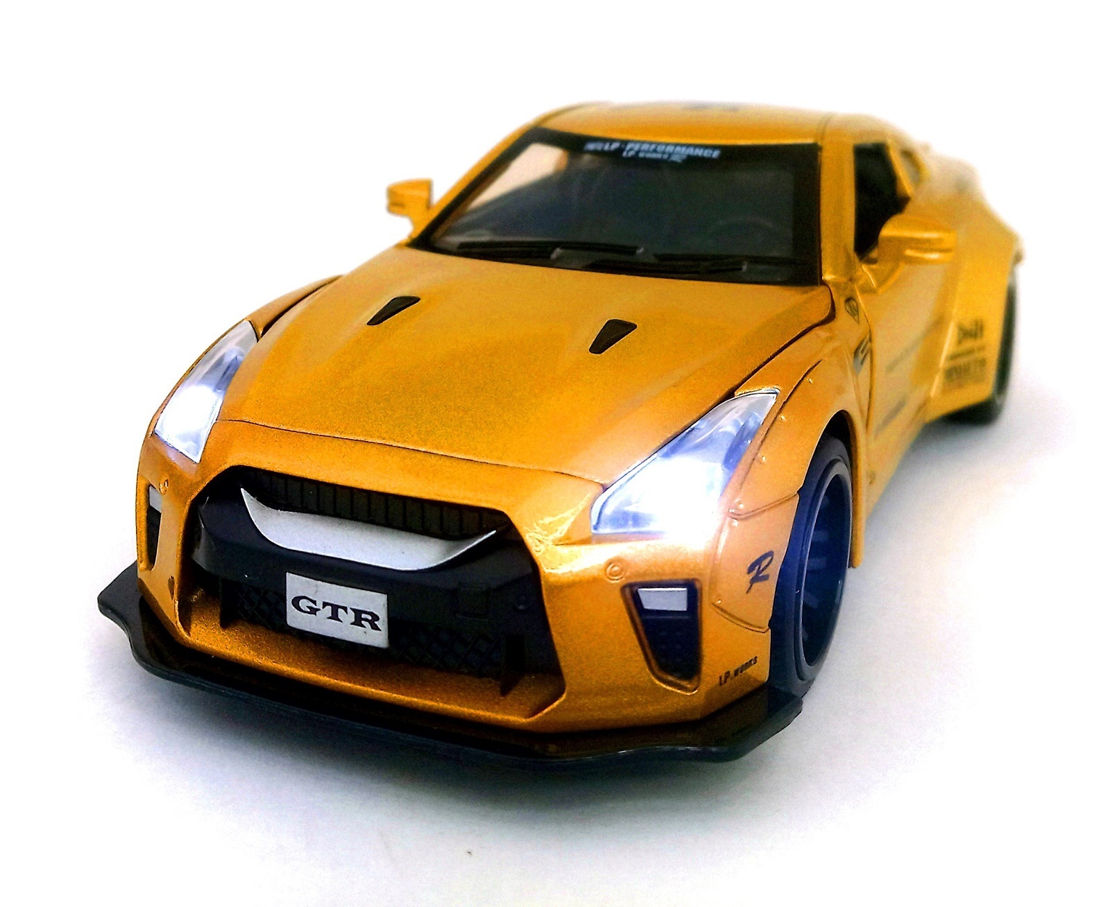 Машинка Nissan GTR 35 "Ниссан ГТР", коллекционная, металлическая ...