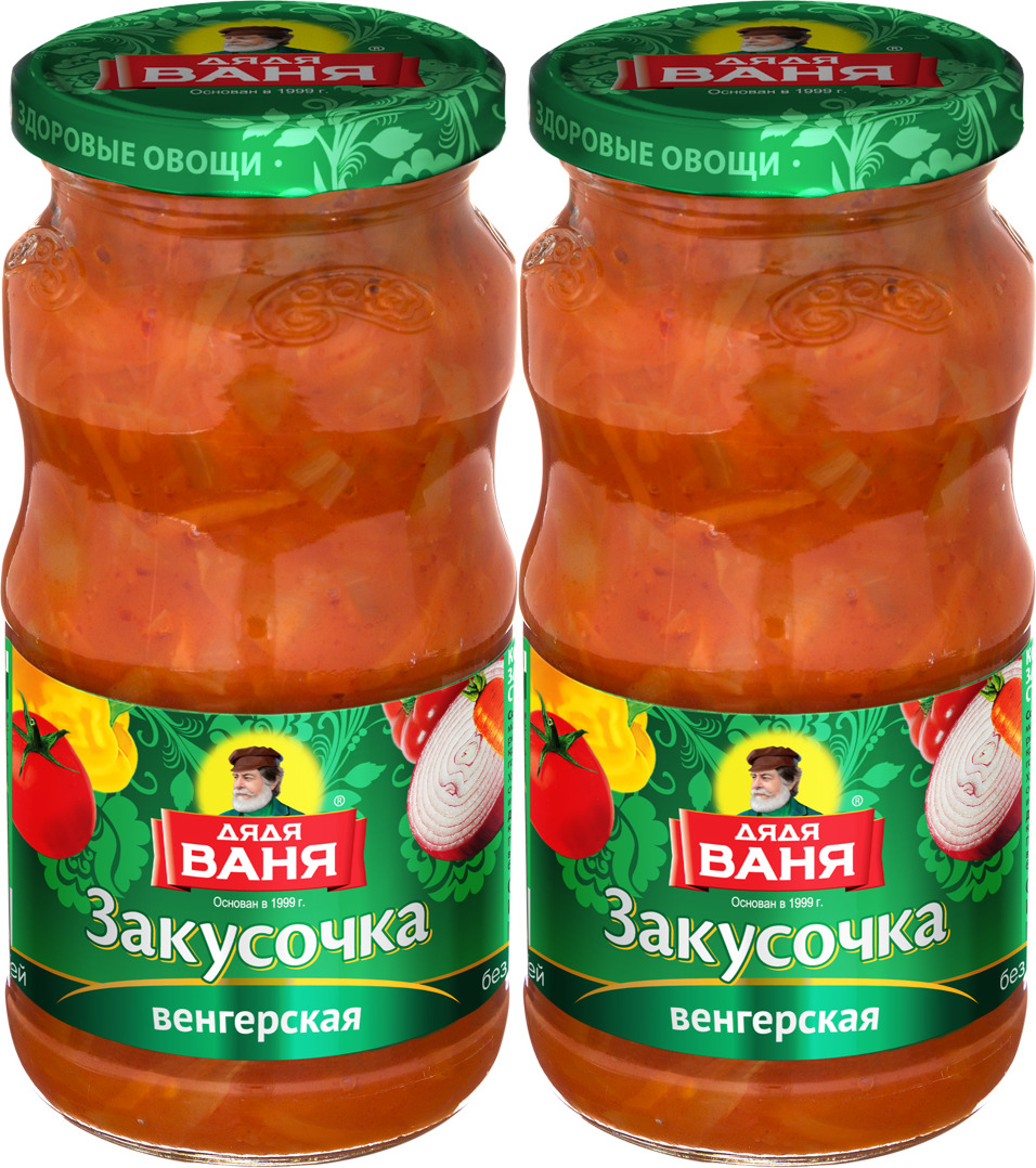 Закуска Дядя Ваня венгерская, набор: 2 штуки