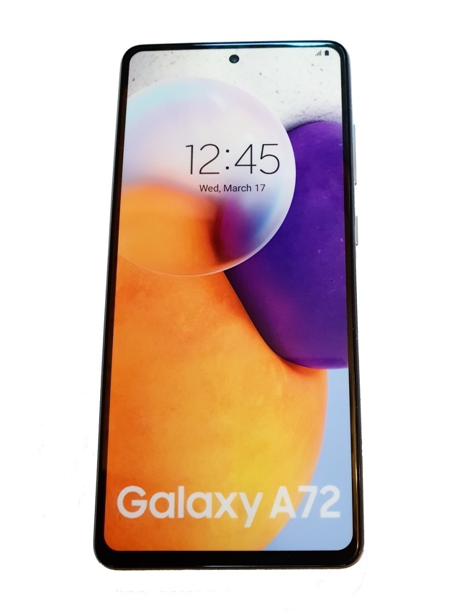 Статичный муляж смартфон Samsung Galaxy A72 6,7" SM-A725F синий оригинальный статичный