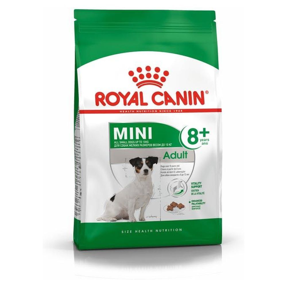 RoyalCaninMiniAdult8+(РоялКанинМиниЭдалт8+совкусомкурицы)кормдляпожилыхсобакмалыхпород2кг