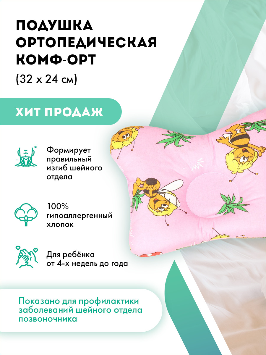 Ортопедическая Подушка Для Новорожденных При Кривошее Фото