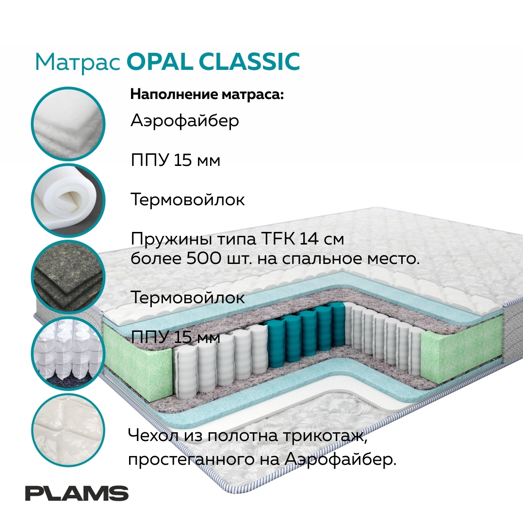 Матрас plams 160 200