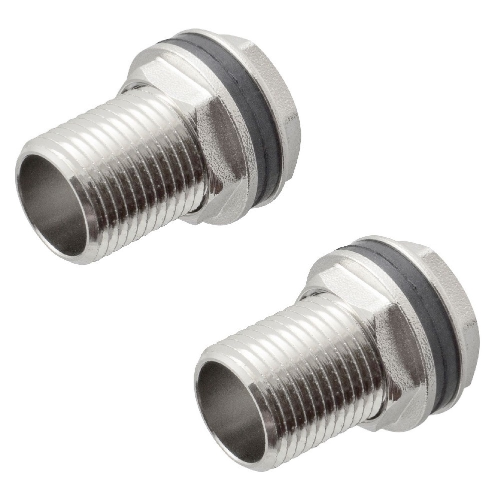 Штуцер, врезка в бак (емкость) с прокладкой. Штуцер врезка в бак емкость с прокладкой 1. Штуцер врезка в бак емкость с прокладкой 1 латунь