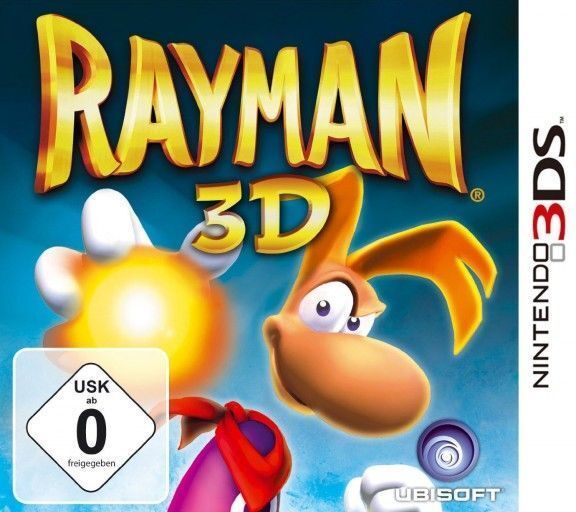 Игра Rayman 3D (Nintendo 3DS, Английская версия)