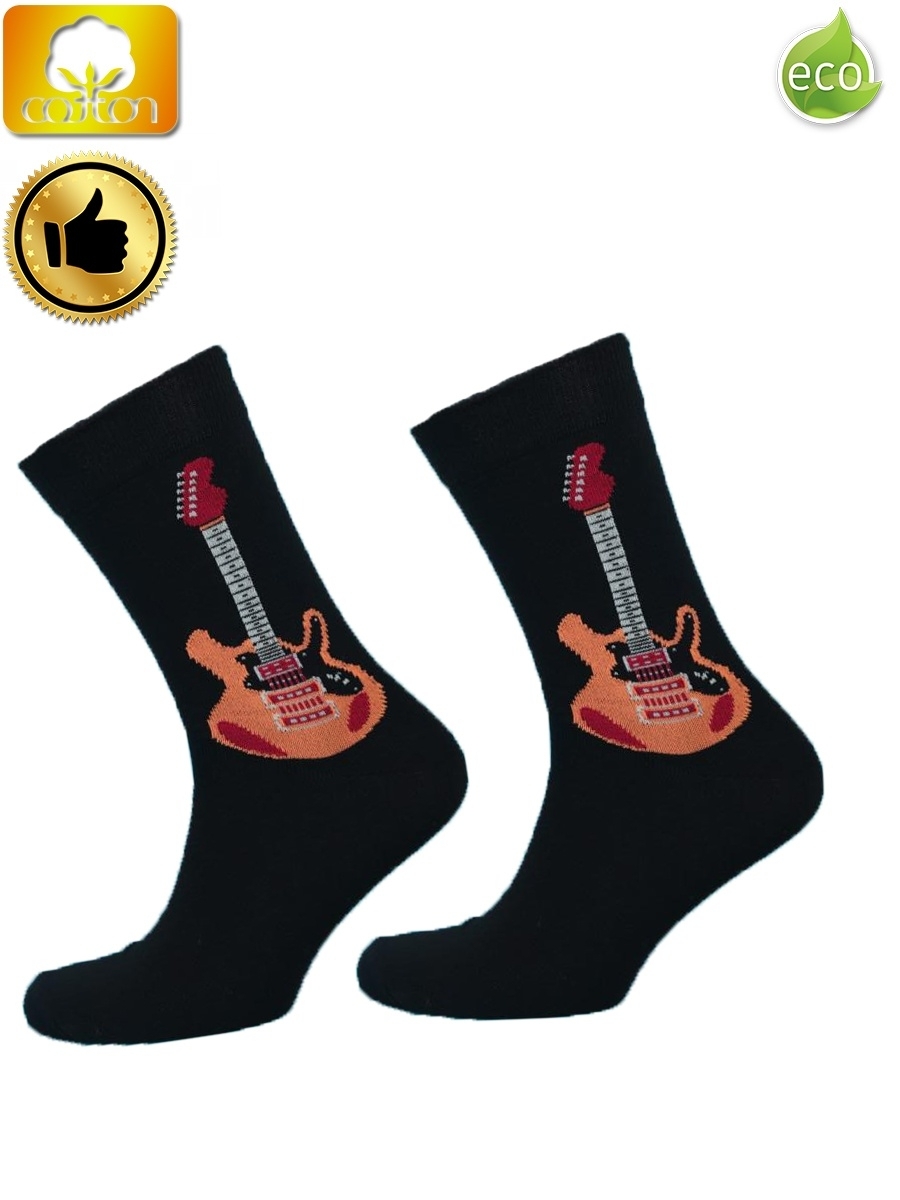 носки с гитарами. носок гитара. носки высокие с принтом. носки kawaii factory. набор мужских носков с гитарами.