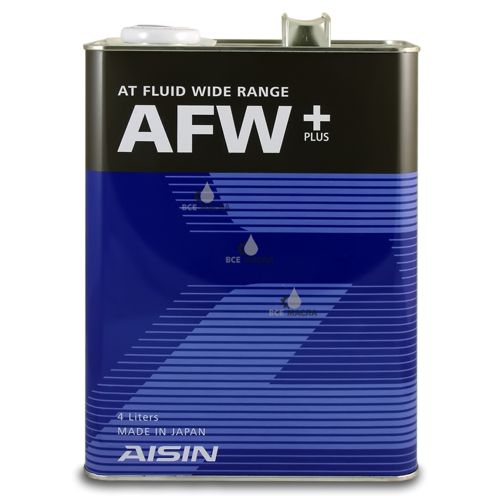 Atf afw. Масло трансмиссионное ATF wide range AFW+ 4л. Масло AISIN AFW+. AISIN ATF AFW+ 1л. Жидкость трансмиссионная at ASIN Fluid wide range atf6004 4 л (AFW+).