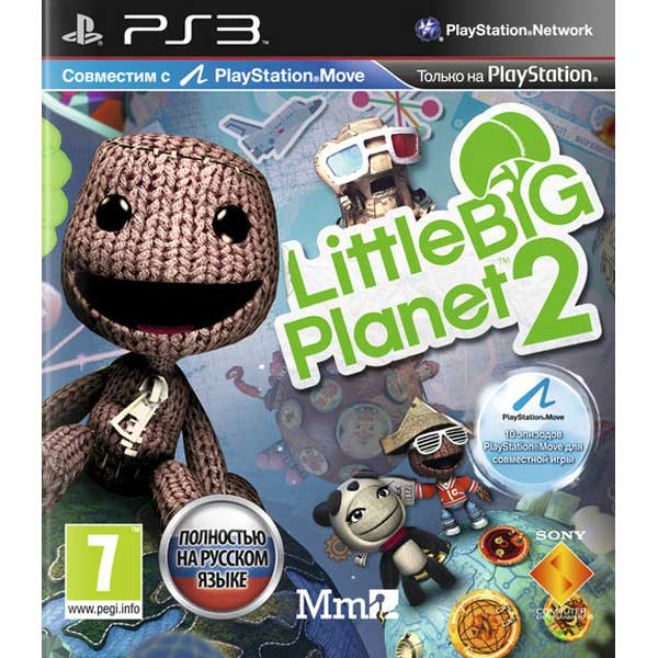 Игра LittleBigPlanet 2 (PlayStation 3, Русская версия)