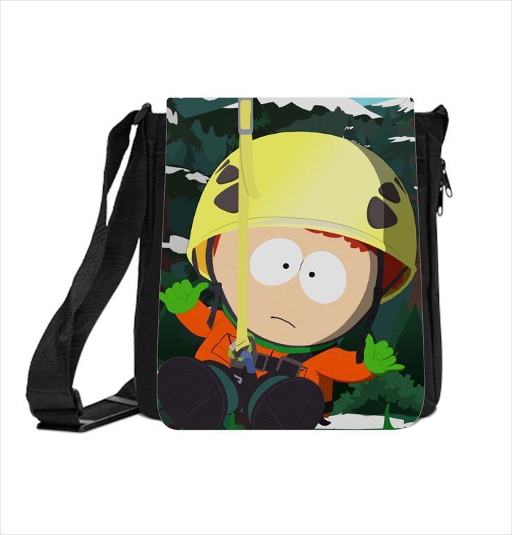 He s bag is. Сумка South Park. Рюкзак Южный парк. Черная сумка South Park. Кожаная сумка Южный парк.