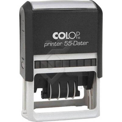 Датер COLOP Printer 55 Dater месяц цифрами со свободным  полем 40х60, 4мм