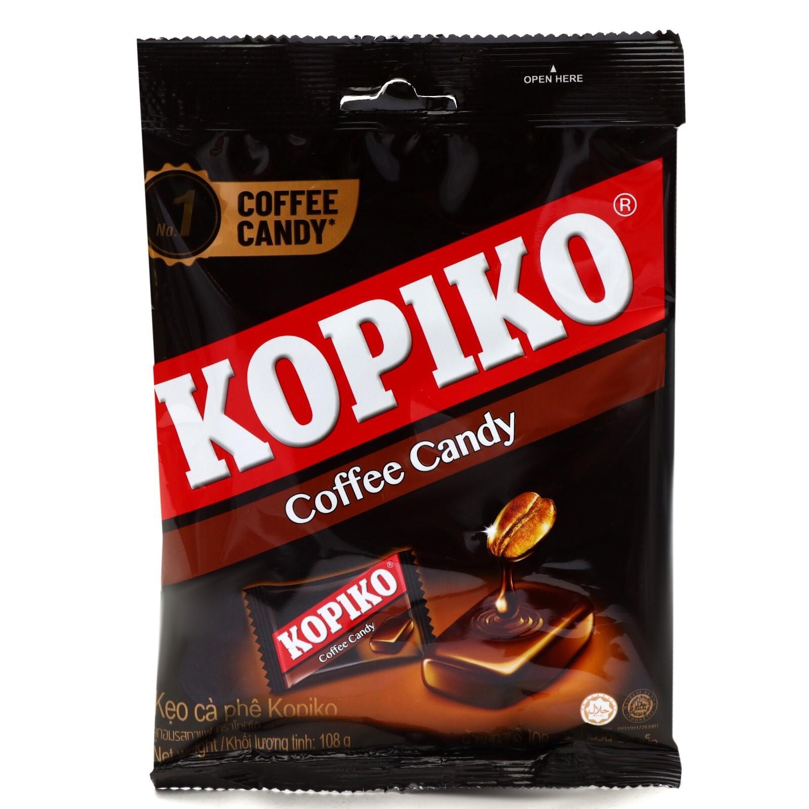 Леденцы Kopiko Cappuccino Candy 108гр