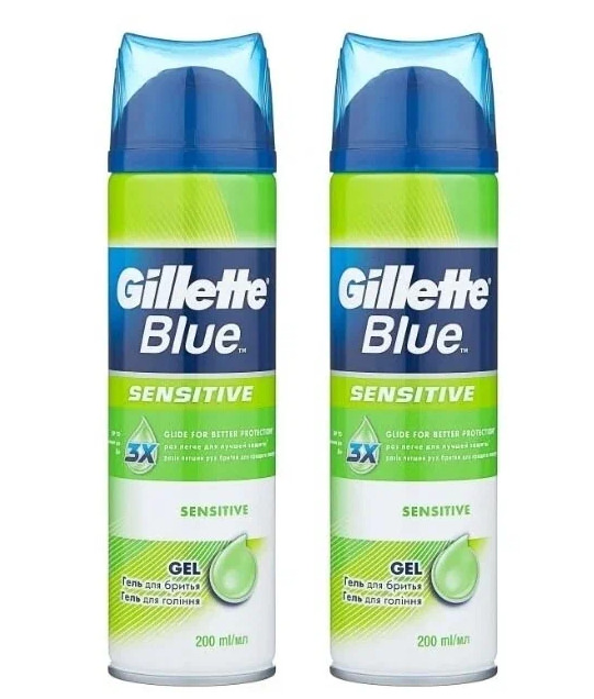 Пена для бритья gillette blue sensitive