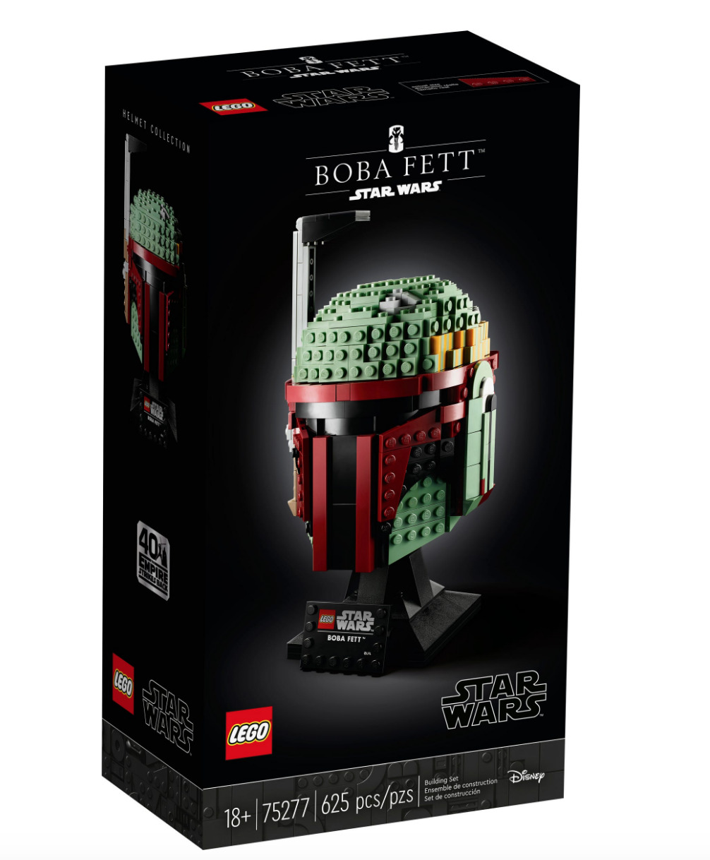 Star Wars LEGO 75277 Boba Fett Helmet lego OZON 1339516448