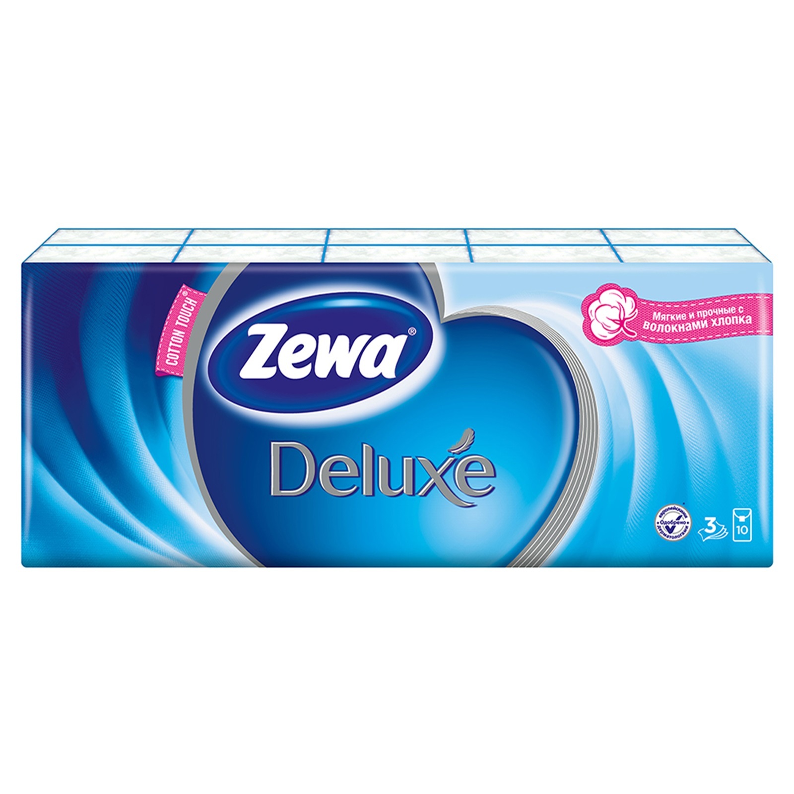 Deluxe original. Zewa Deluxe носовые платочки 10*10. Бумажные платочки Zewa Делюкс 10х10шт. Носовые платочки зева Делюкс. Носовые платки зева Делюкс 10шт.