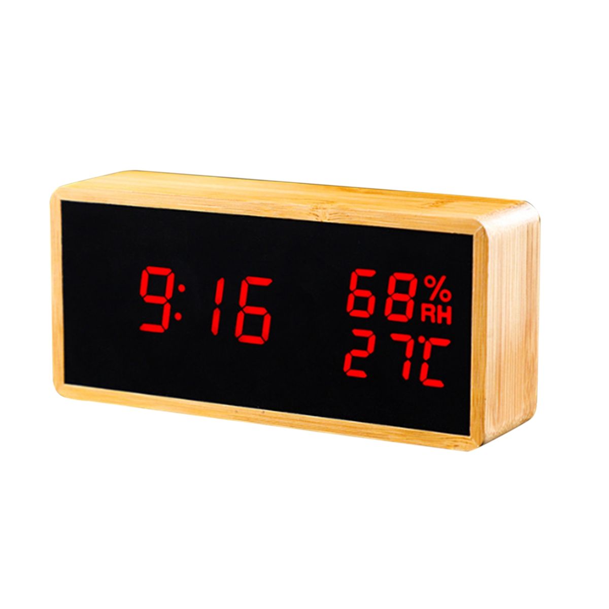 Часы будильник температура